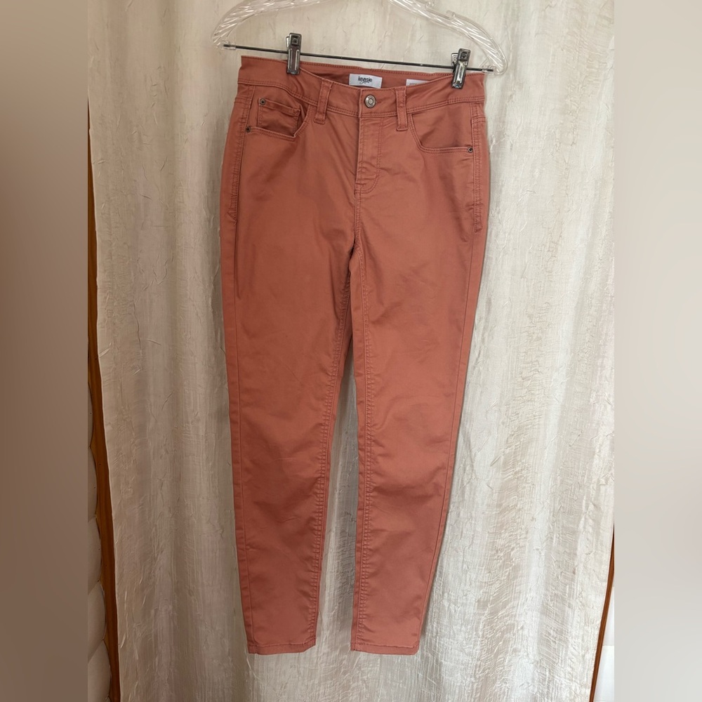 Kensie Womens Effortless Ankle Mid Rise Pants